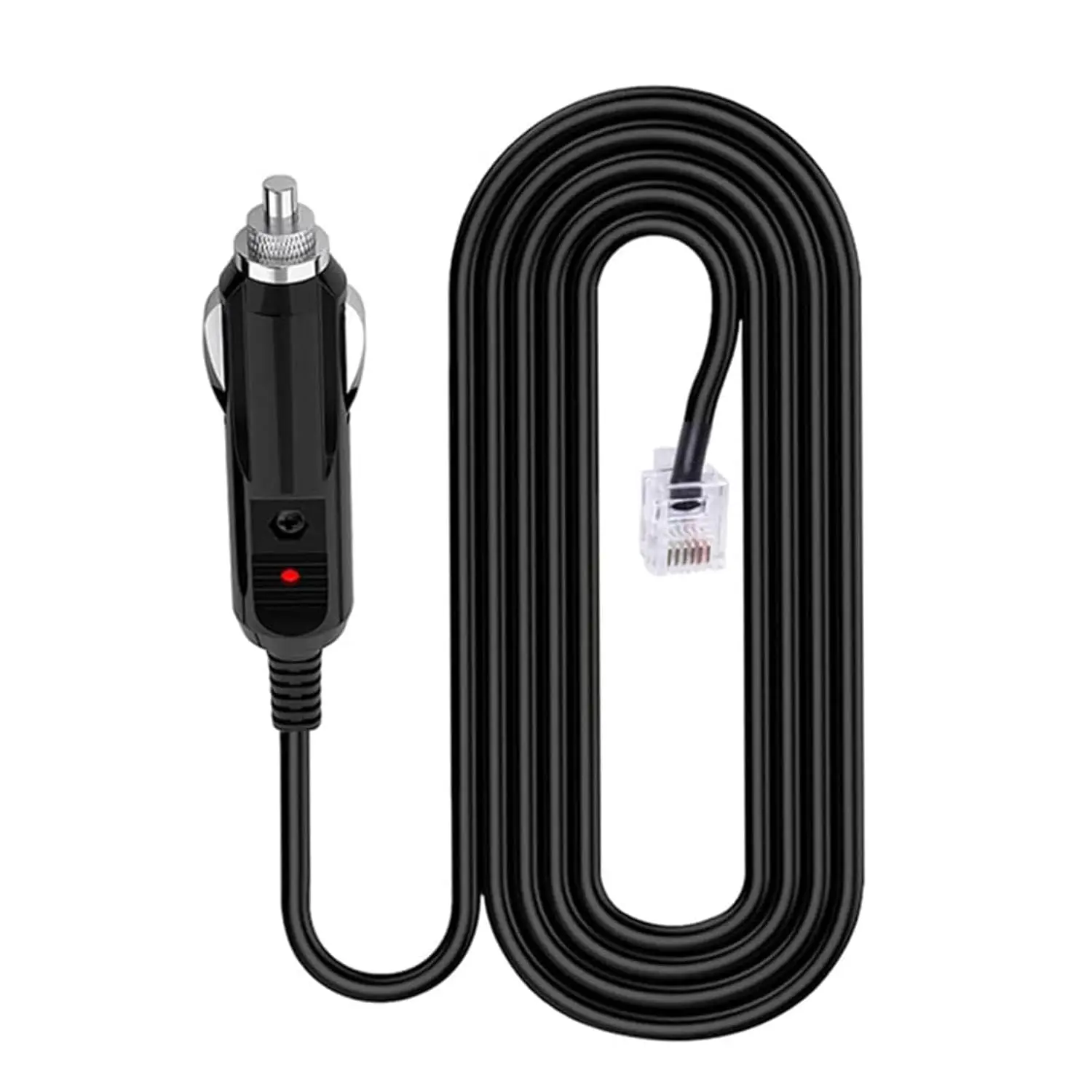 Radar Detector Power Cord, Radar Straight Power Cord Compatible with Uniden R3 R7 R1 Radar Detector, Escort Passport 9500i 8500 X50 Solo S2 Radar Detectors 12V  Adapter (3 m / 10 ft)