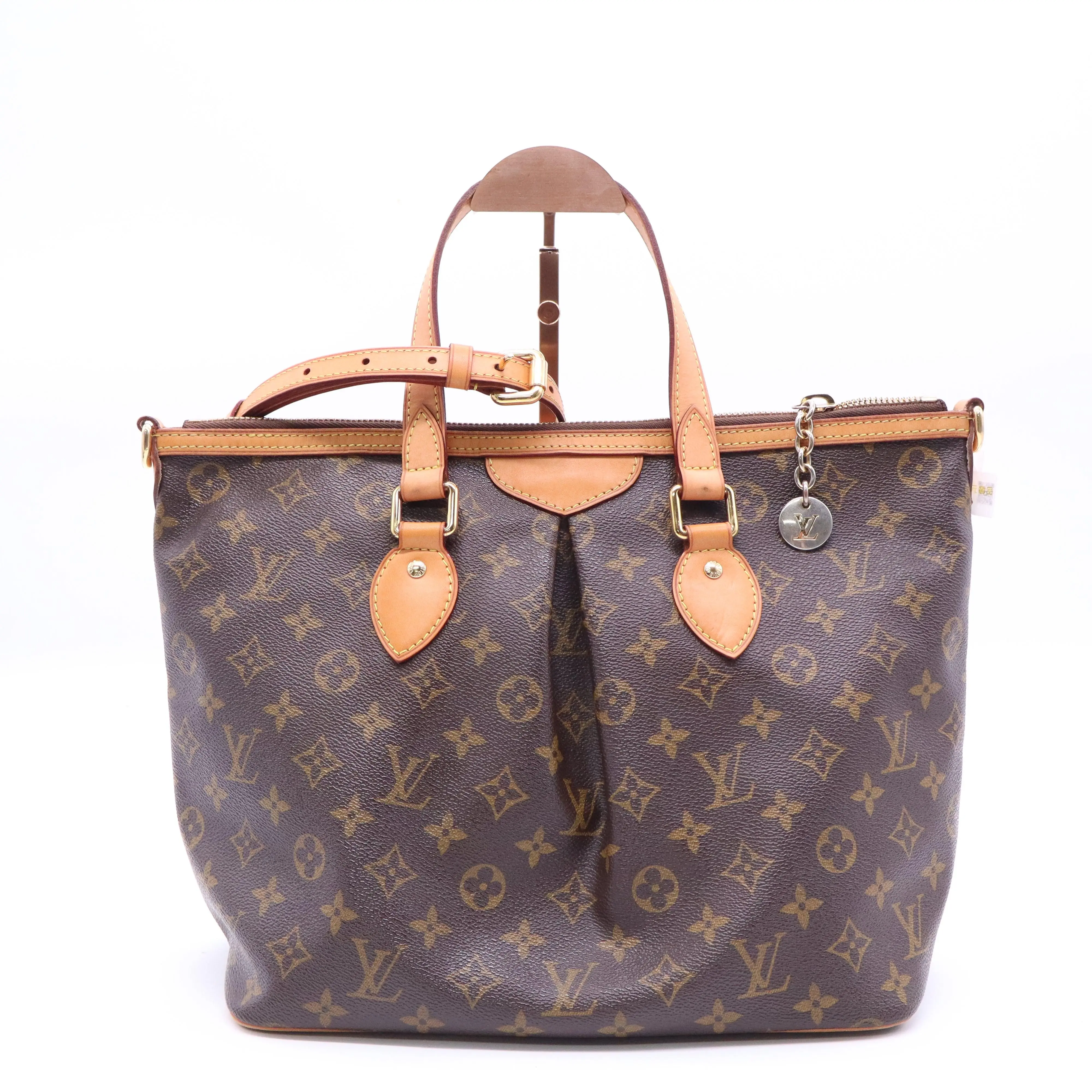 Pre-owned Louis Vuitton monogram canvas Top handle bag Palermo Handbag PM B21516