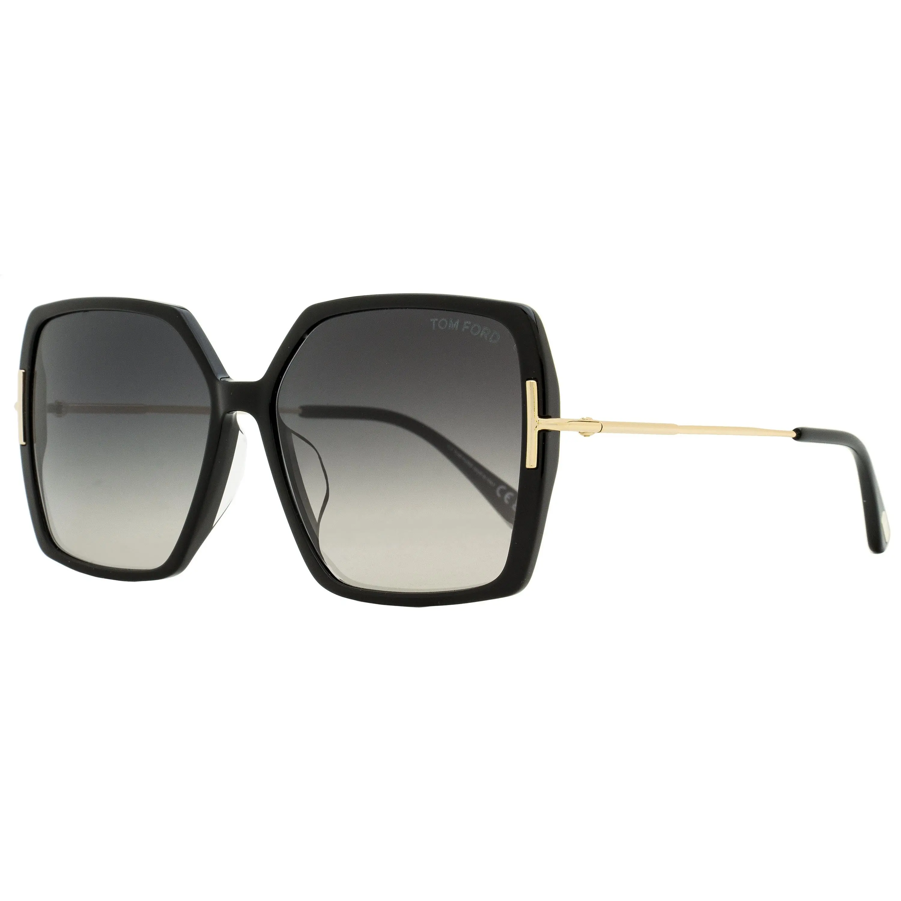 TOM FORD
59mm Butterfly Sunglasses Tom Ford TF1039 Joanna Butterfly Sunglasses 52H Havana/Gold  main image 4