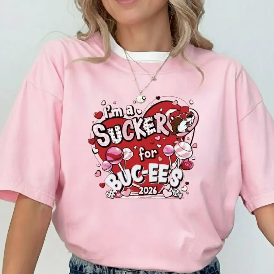 Buc-ee’s 2026 Valentine’s Shirt, Retro Girly Valentine Shirt For Women, Full Size