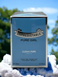 Glenn Perri Unpredictable Pure Girl Eau De Parfum Narural Spray For Women 3.4 Fl.oz/100 ml