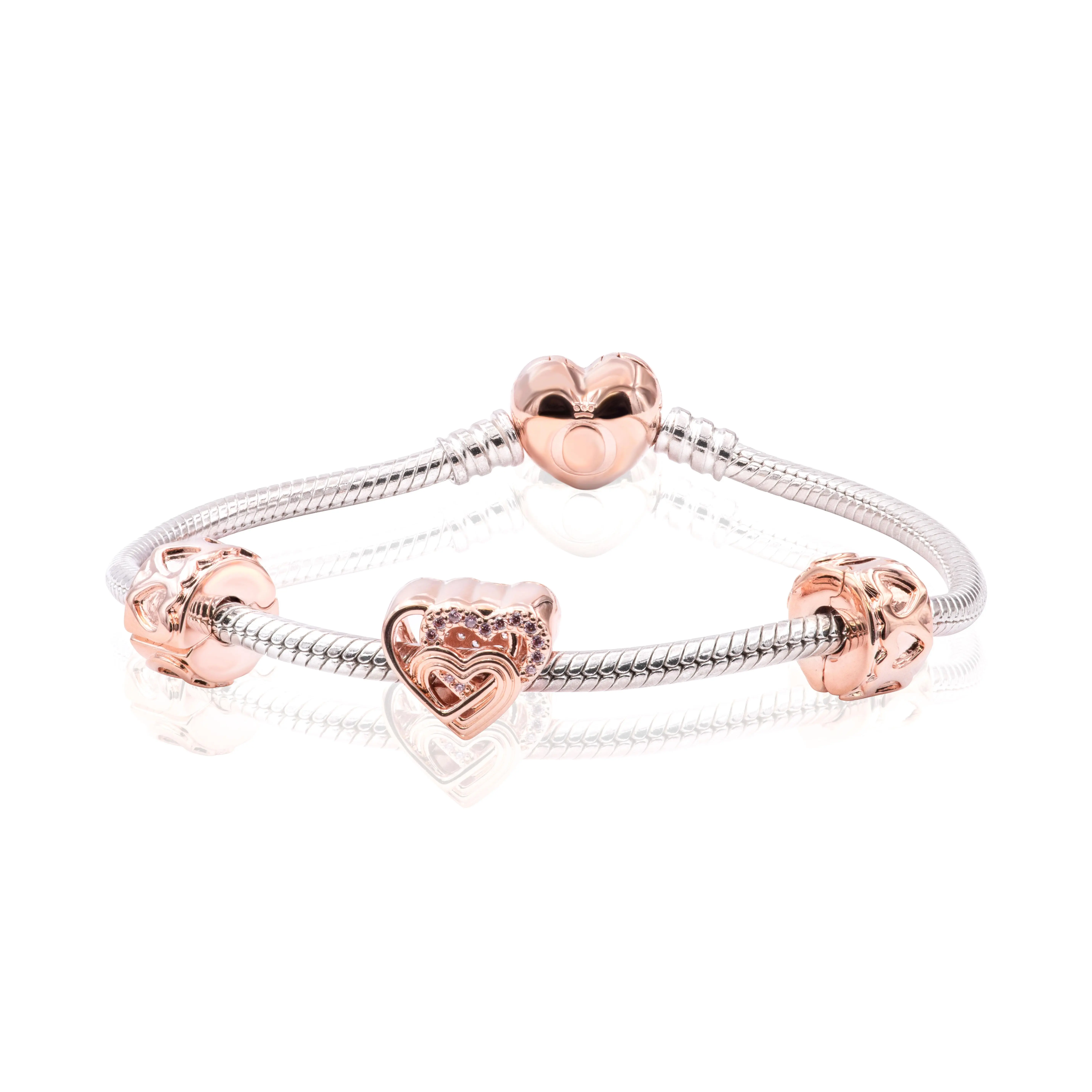 Pandora Intertwined Love Hearts Bracelet Gift Set B801628-19 Pandora Intertwined Love Hearts Bracelet Gift Set B801628-19