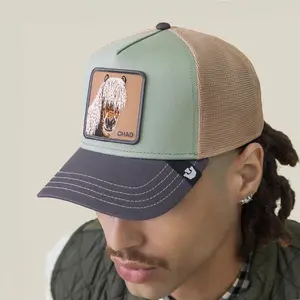 Goorin Tricolor Horse Trucker Hat, MULTI COLOR, One Size, Unisex