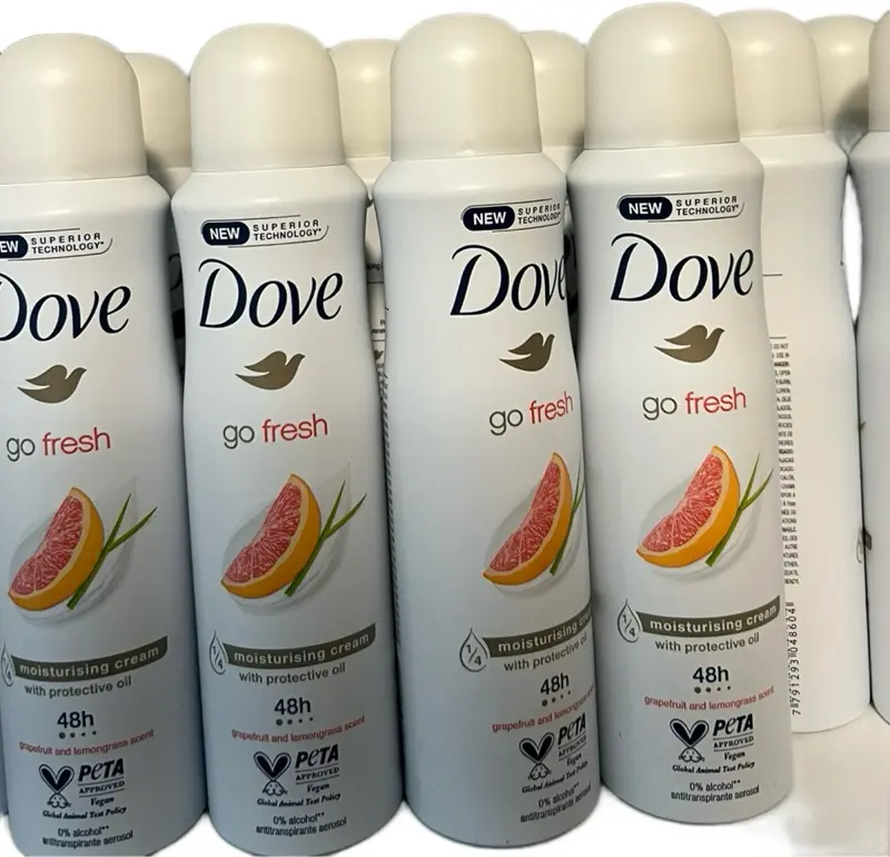3 pcs dove deodorant