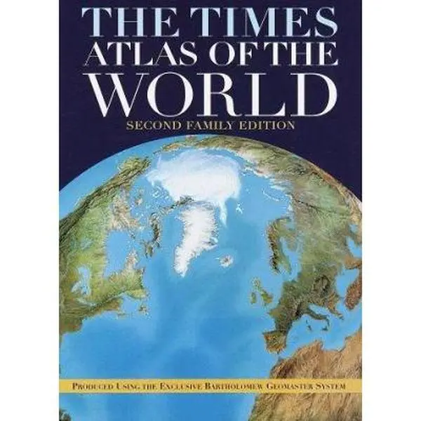 USED-The Times Atlas of the World, Second Family Edition by Times Books (Hardcover)