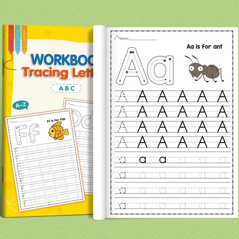 3PCS Writing Reading Practice Books for Kids, Handwriting Workbooks ...