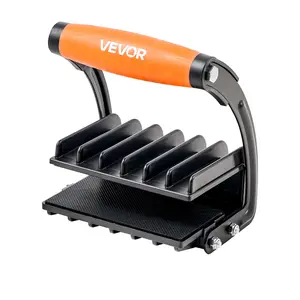 VEVOR Heavy Duty Plywood Carrier, Portable Carry Handle, 200 lbs Single Clamp Capacity, 0-1 in Adjustable Thickness Board Tool, Non-Slip Grips for Drywall, Plastic Boards