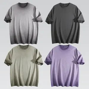 4Pack Womens T-Shirts - Short Sleeve Spring Summer Tops Crew Neck Trendy Casual Work Soft Basic Loose Fit Vintage Washed Tees for Ladies 2026