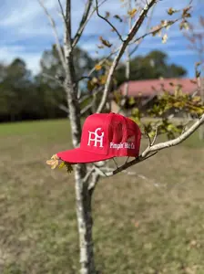 White PHC (Red Snapback)