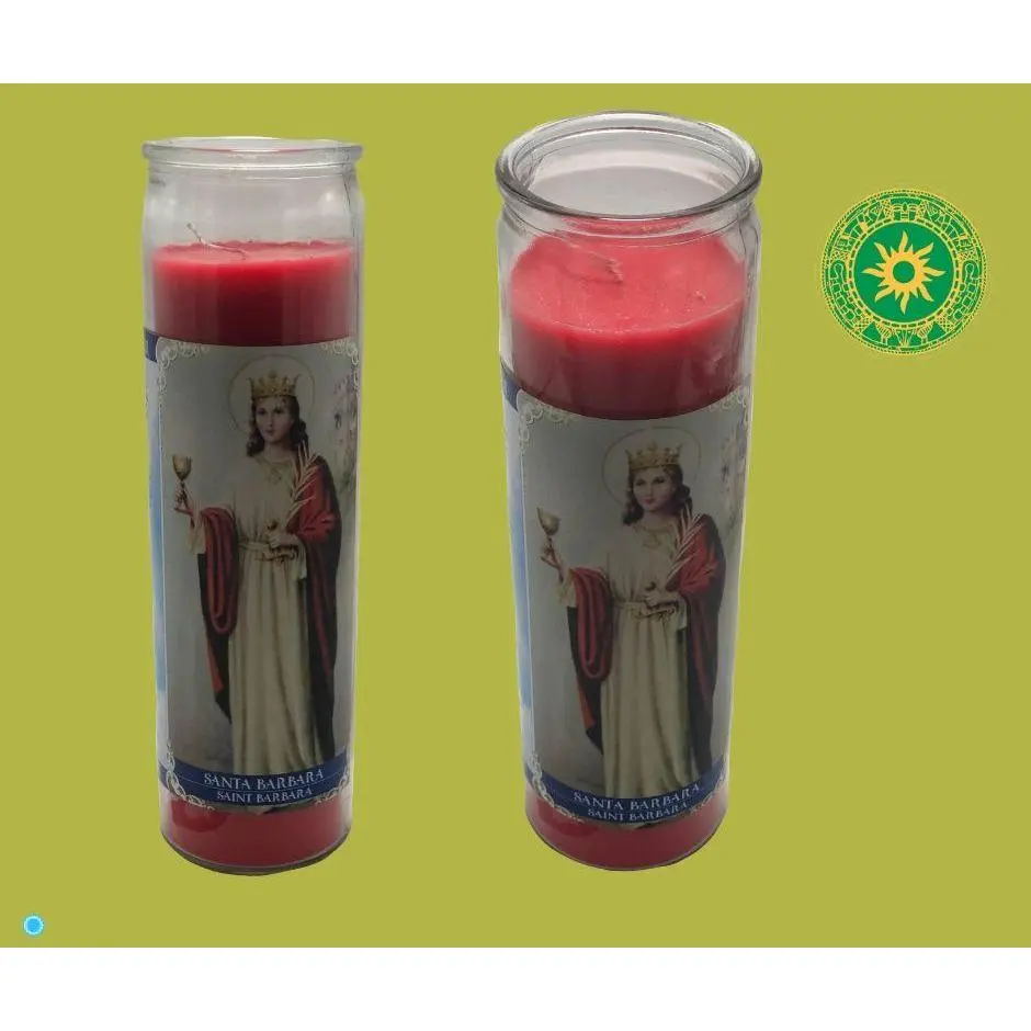 VELA DE 8” SANTA BÁRBARA