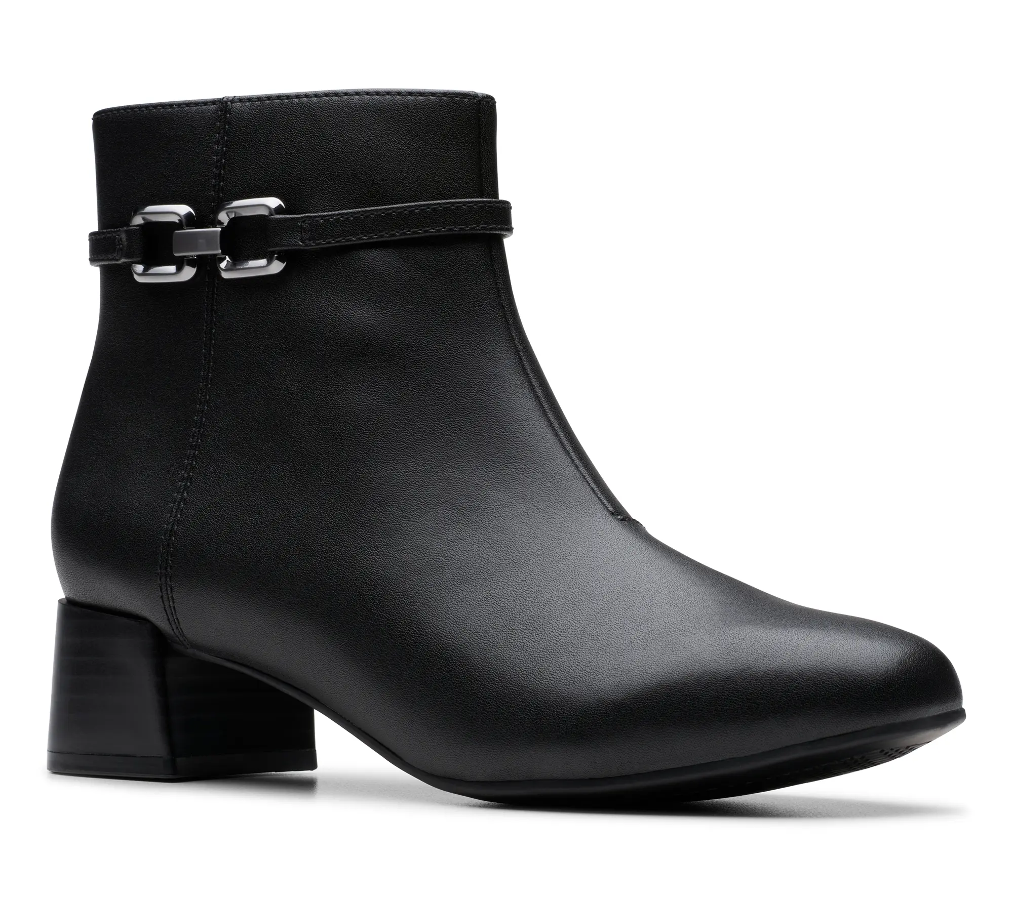 Clarks Collection Leather Booties - Iridessa Air Clarks Collection Leather Booties - Iridessa Air