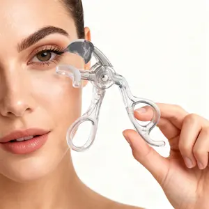Borderless Eyelash Curler, Gentle & Safe Professional Lash Curler for Women, Create Perfect Eye Frame Effect, Must-Have Makeup Tool Eyelash Clip