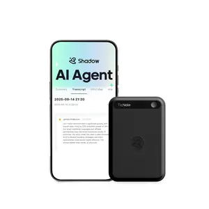 [2026]New Version Mobvoi TicNote Lite AI Voice Recorder, AI Note Taking Device w/Instant Transcribe & Summarize, APP Control, Support 120+ Languages, AI Recorder w/Display for Meeting, Calls,Travels, Remote Work and Immigrantion Situation