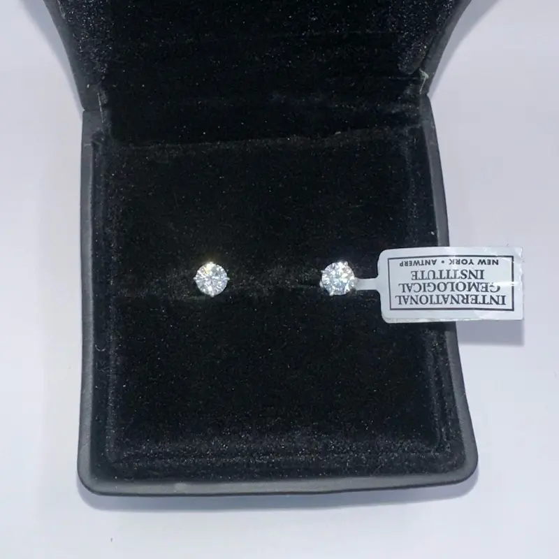 Real Lab Diamond Earrings Real Lab Diamond Earrings