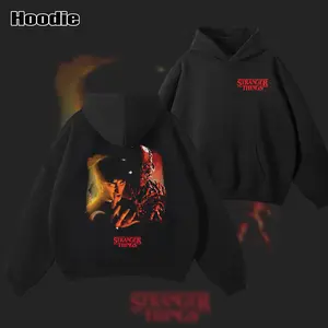 Will Byers and Vecna Stranger Things 5 Double Printed Oversize Lightweight Acid Washed Tee TV Show Graphic Top Cotton Gift T-Shirt For Comic Lover, Gift T-Shirt For Movie Lover tshirt