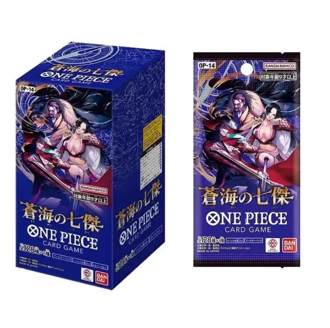One Piece Japanese OP14 The Azure Sea's Seven Booster