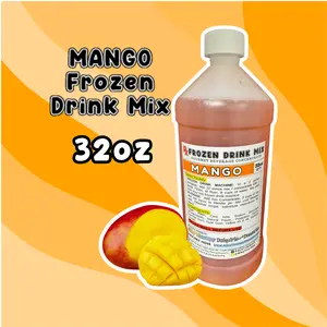 Mango Frozen Drink Mix - Margarita Mix - Slush Machine Mix - Concentrate for Beverages - Mangga
