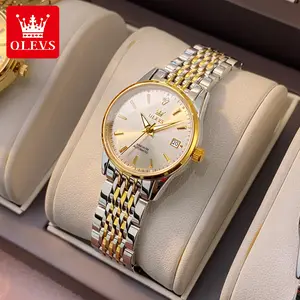 Genuine versatile elegant luxury women's watch OLEVS brand flagship high-end classic luminous waterproof fully automatic mechanical watch 6635