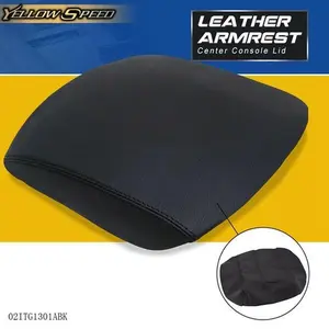Fit For 2009-2015 Honda Pilot 3.5L Leather Armrest Center Console Lid Cover