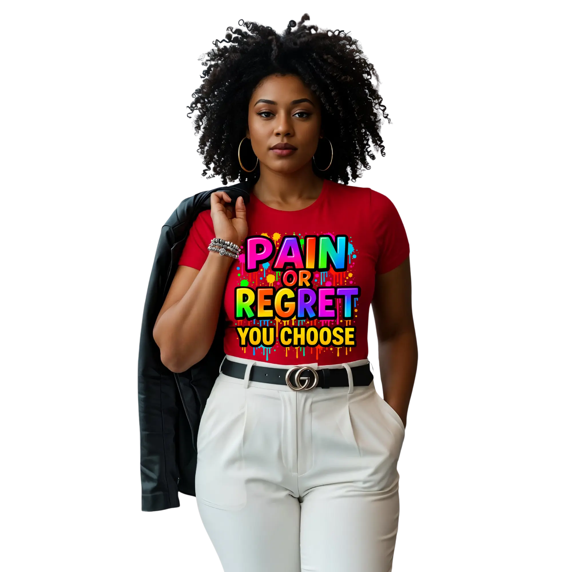 PAIN OR REGRET DTF Print, Specialty DIY Craft Supplies for Toys & Hobbies Projects