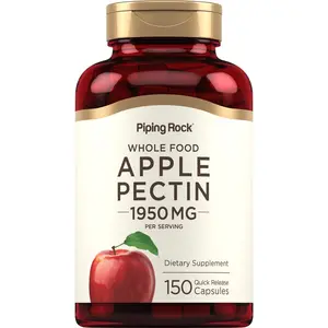 Piping Rock Apple Pectin Capsules | 1950 mg | 150 Pills | Dietary Supplement | Non-GMO, Gluten Free
