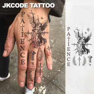 Waterproof Semi-Permanent Tattoo, Roman Mythology Hand Tattoo, Olive Leaf Temporary Tattoo, Realistic Plant Tattoos, Magic Finger Tattoos