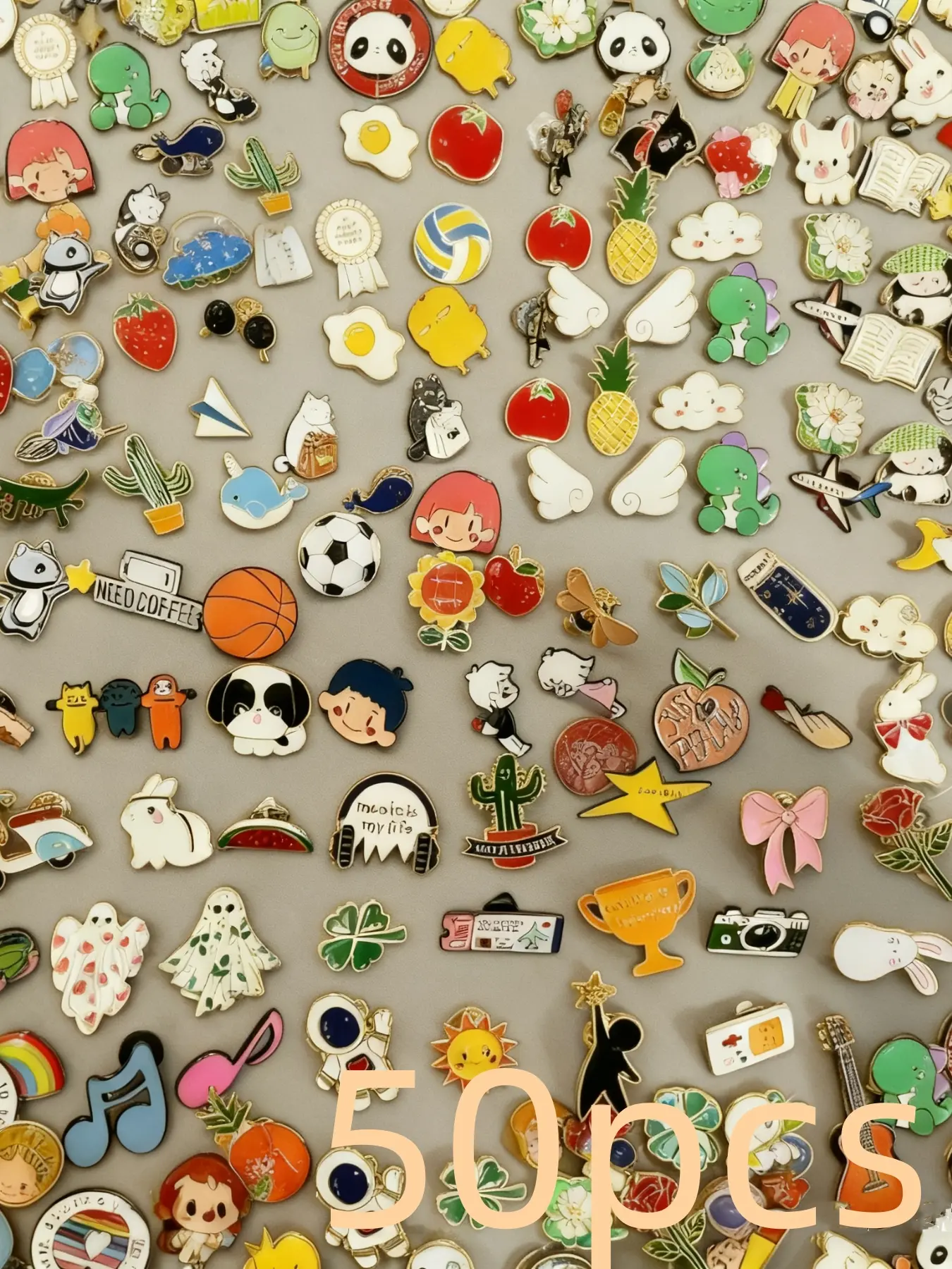 Cute Enamel Backpack Pins Set, Funny Enamel Brooches, Cool Button Pins, Stylish Lapel Pin, Flower Brooch Pin, Alloy Brooch Pin, Brooch Pin Clip, Suitable for Bags, Jackets, Hats, Kids, Girls, Durable Metal Pins