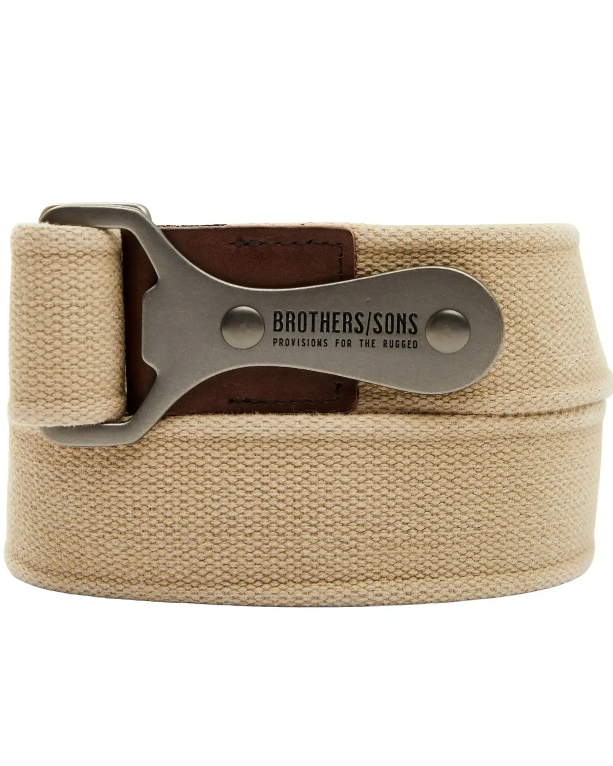 Brothers And Sons Men's Men'S Bottle Opener Canvas Belt - Basafa23bt3-Kha