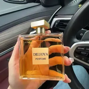 DILUOYA Romantic Encounter Perfume, Floral Eau Perfume, Floral and Fruity Scent, Fresh Natural Fragrance, Ideal Gift for Her, 3.4 Oz Design