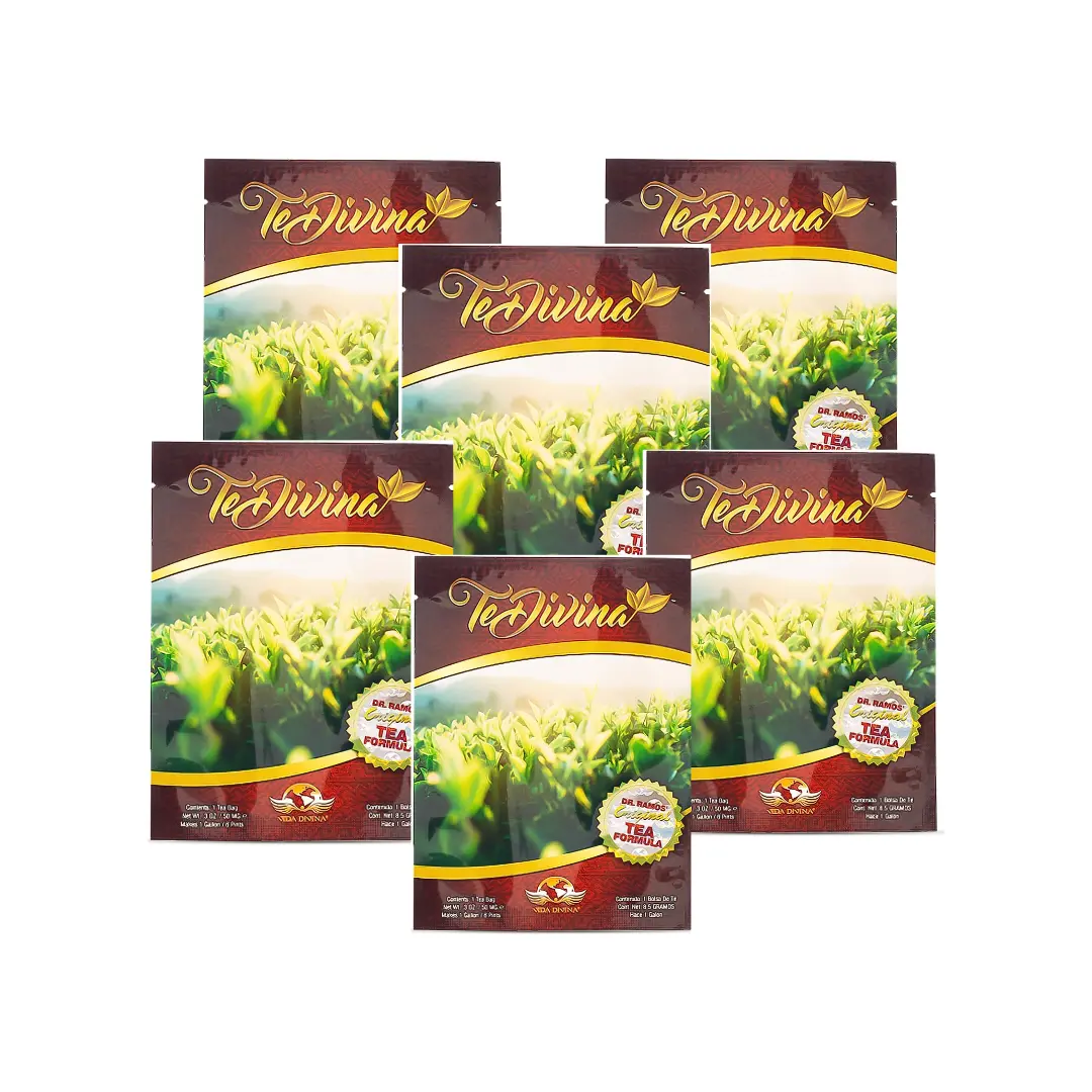 Te Divina Original Tea Natural Herbal Blend -Buy 4 Get 2 Free, 12 Natural Ingredients 3oz Bag Premium No-Caffeine Organic 6 Week Supply
