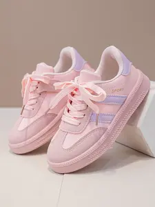 2026 Spring Kids Four-Color Training Shoes, Unisex Baby Velcro Breathable Sports Shoes, Soft Sole Anti-Slip Casual Shoes, Soft Soled Shoes