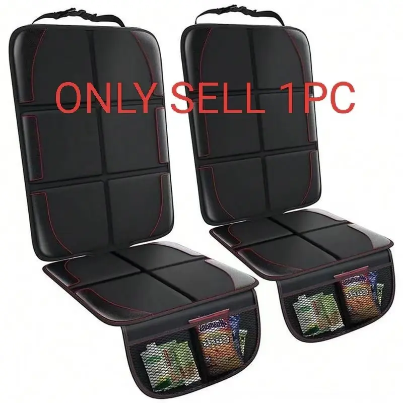 Children Car Safety Seat Anti-Slip Pad, Baby Chair Non-Slip Mat, Genuine Leather Seat Protection Pad, Car Seat Attachment, 1pcs