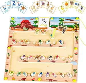 Magnetic Alphabet Maze Alphabet Puzzle Enlightenment Toys, Alphabet Learning and Educational Toys, Magnetic Letters, ABC Toys, Toddler Gifts