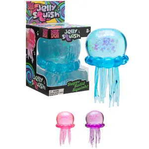 Schylling Needoh Jelly Squish Soft Gel Filled Sensory Squeeze Toy, Stretchy Elastic Squishy Stress Relief Ball, Calming Anxiety Reducing Hand Fidget, Cute Relaxing Jelly Texture, Fun Portable Handheld Squeeze Toy Gift for All Ages