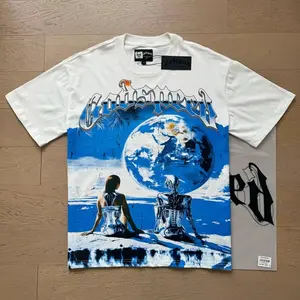 New summer Godspeed pure cotton T-shirt, street style casual short-sleeved loose fit, fashionable and trendy for men and women.