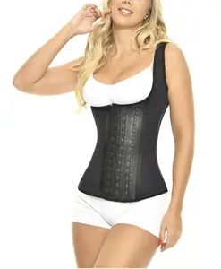 2021 Latex Sport Vest posture corrector 3 row hooks