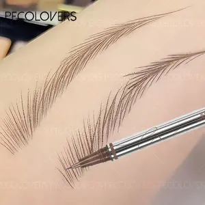 Waterproof Quick Dry Liquid Eyeliner Makeup Lasting Matte Eyebrow Pencil 0.01mm Head Outline Lying Silkworm Pen Eyes Cosmetics Eye Makeup Products Eye Makeup Supplies