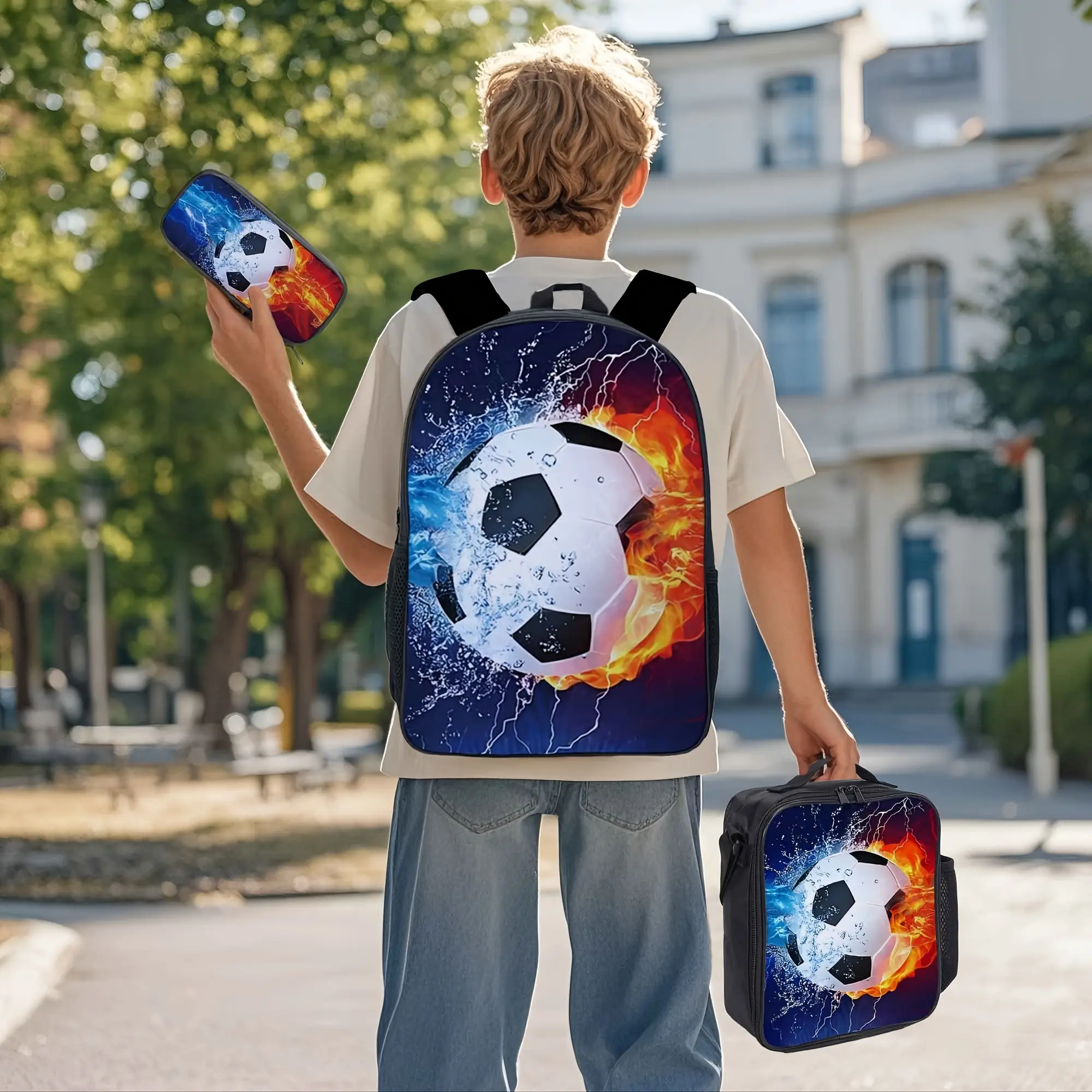 16.5-inch Water Fire Football