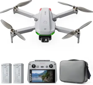 Drone with EIS 4K Camera for Adults, GPS Drone with 5.0" Screen on Controller, 70 Mins Flight, Long Range Transmission, AI Track&Orbit Mode, Follow Me, Auto Return, Lightweight and Foldable RC Drones for Beginner Toy Gifts, Under 249g