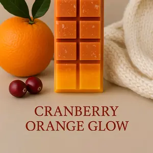 Cranberry Orange Glow Wax Melt Bar