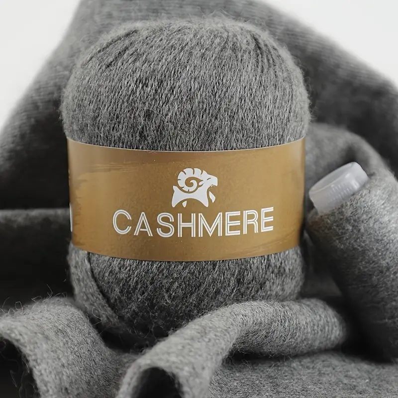 8/12 Pack (6 yarns+6 auxiliary) Premium Cashmere Yarn Set - DIY Knitting & Crochet Supplies for Men's, Women's Autumn-Winter Garments, Blankets, Yarn Set Yarn
