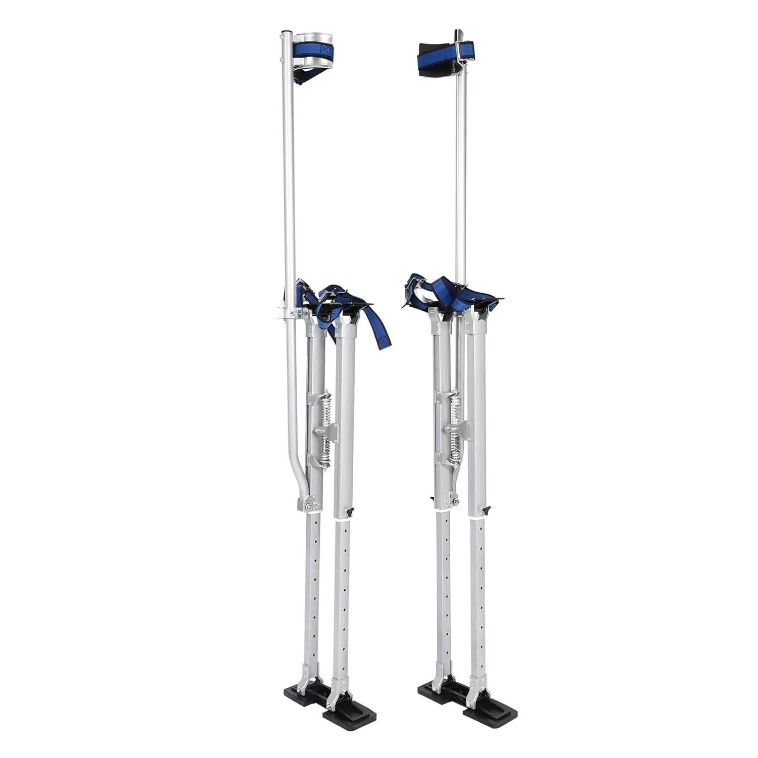 SUPERFASTRACING 24-40 Inch Drywall Stilts Aluminum Tool Silver Stilt for Painting Painter Taping Silver SUPERFASTRACING