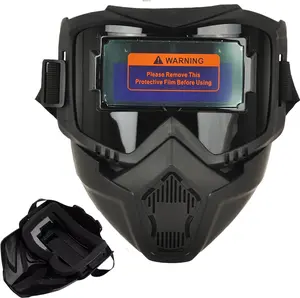 Auto Darkening Welding Helmet Anti-Glare Welder Mask – Protective Face Shield for TIG MIG Plasma Cutting Grinding – Eye Protection Welding Helmet for Professionals & Beginners, Durable Comfortable Full Face Safety Gear for Workshop Use
