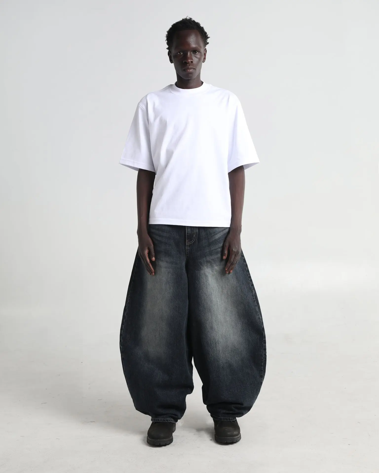 Barrel Balloon Denim Barrel Balloon Denim