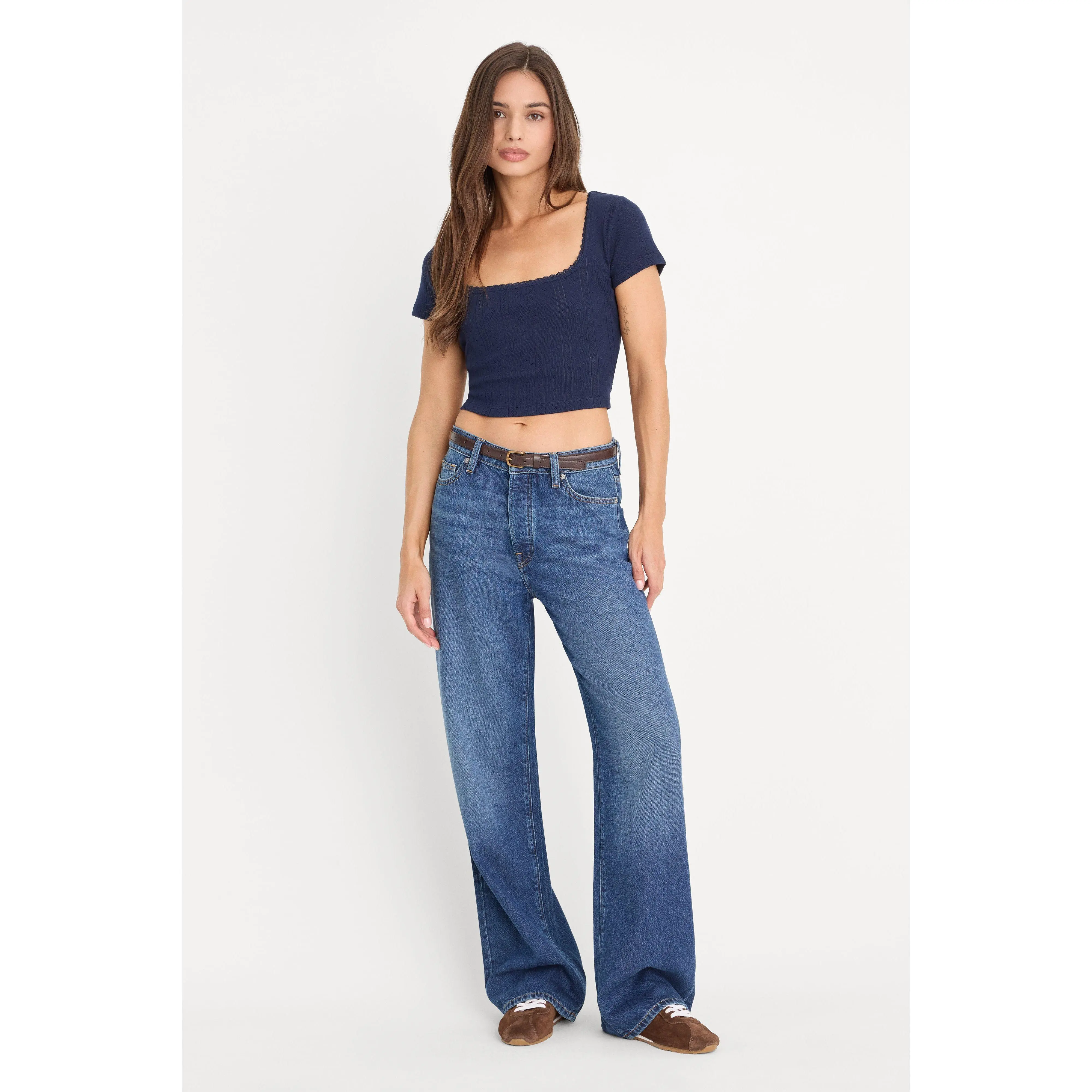 WEIGHTLESS WIDE JEANS | INDIGO1258