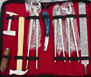 Heavy Duty Professional Horse Care Farrier Tool Kit Hoof Clincher Nipper RASP - Essential Tool for Horse Care and Safety