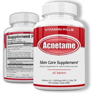 Acnetame Acne Pills- Acne Treatment Vitamins Supplements for Men & Women 60ct