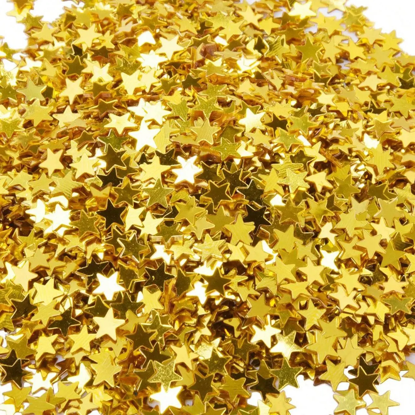 Star Shaped Confetti, 15g/pack Metallic Star Confetti, DIY Decorative Confetti for Wedding Birthday Festival Party
