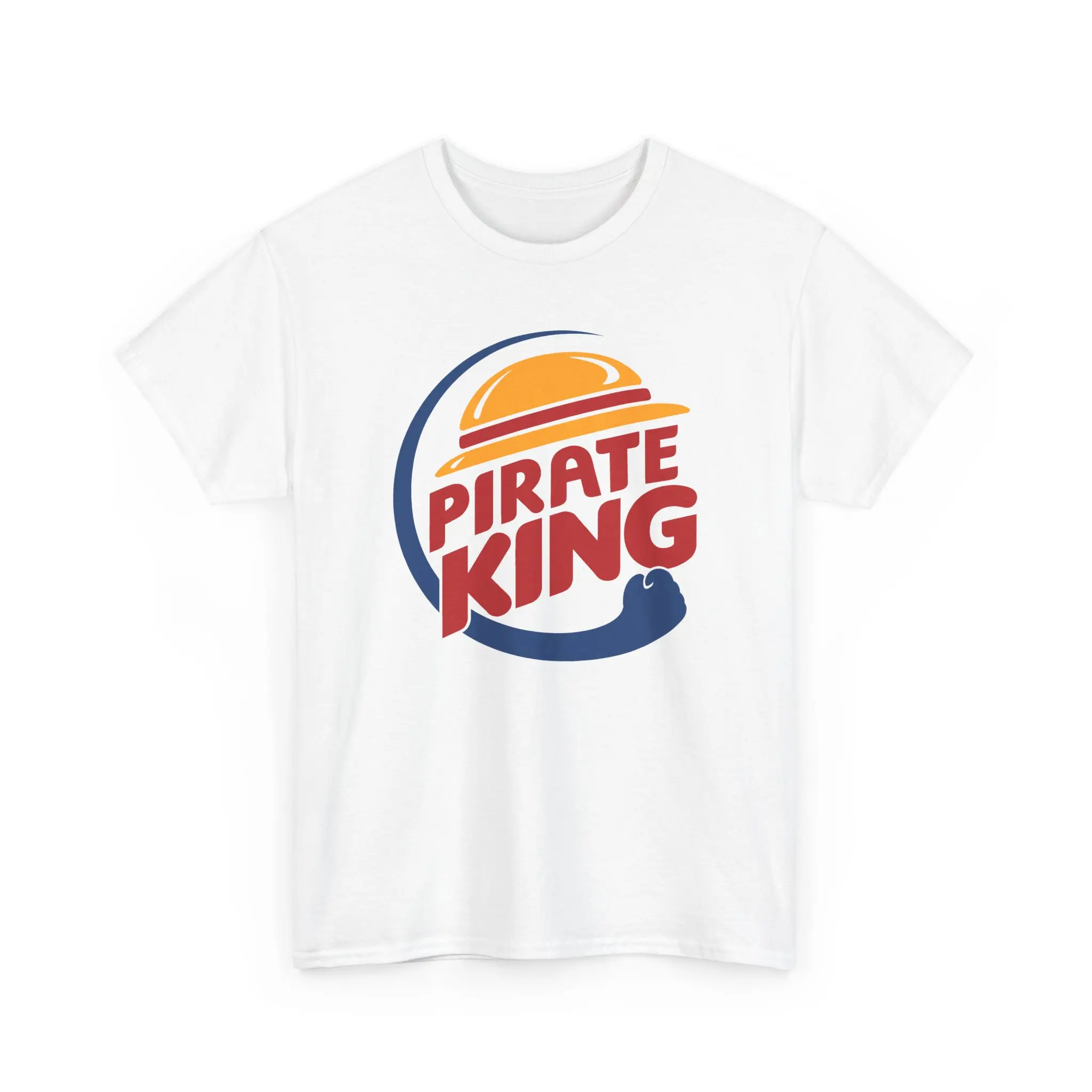 Pirate King Shirt, One Piece off Burger Hoodie, Unisex Tee