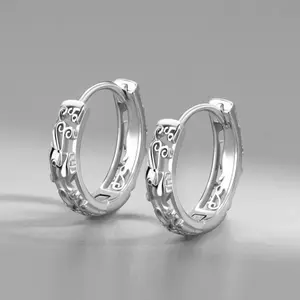 Hip Hop Earrings For Men Sharp And Handsome Look Advanced Mens Earrings